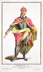 Karl V (1500-58) från 